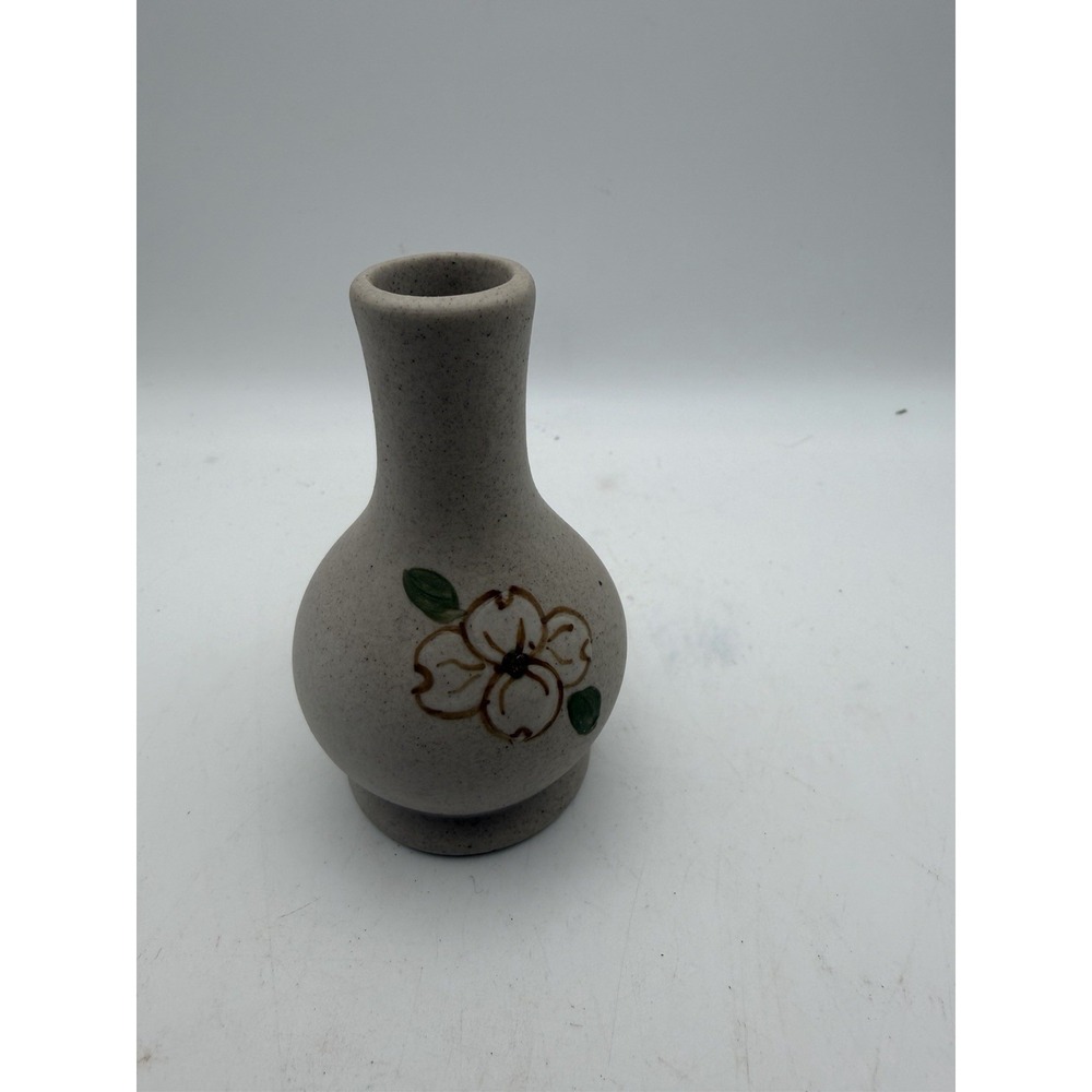Pigeon Forge Pottery Vase Dogwood Blossom Vase Tennessee Studio Dogwood Flower